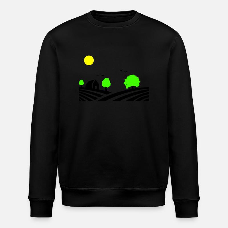 ferme - Sweat bio ROLLER Stanley/Stella Unisexe - noir