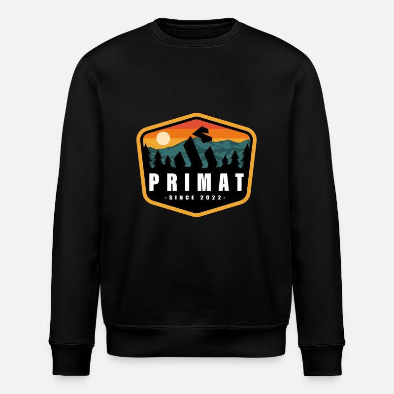 PRIMATE - Stanley/Stella ROLLER Unisex Organic Sweatshirt - black