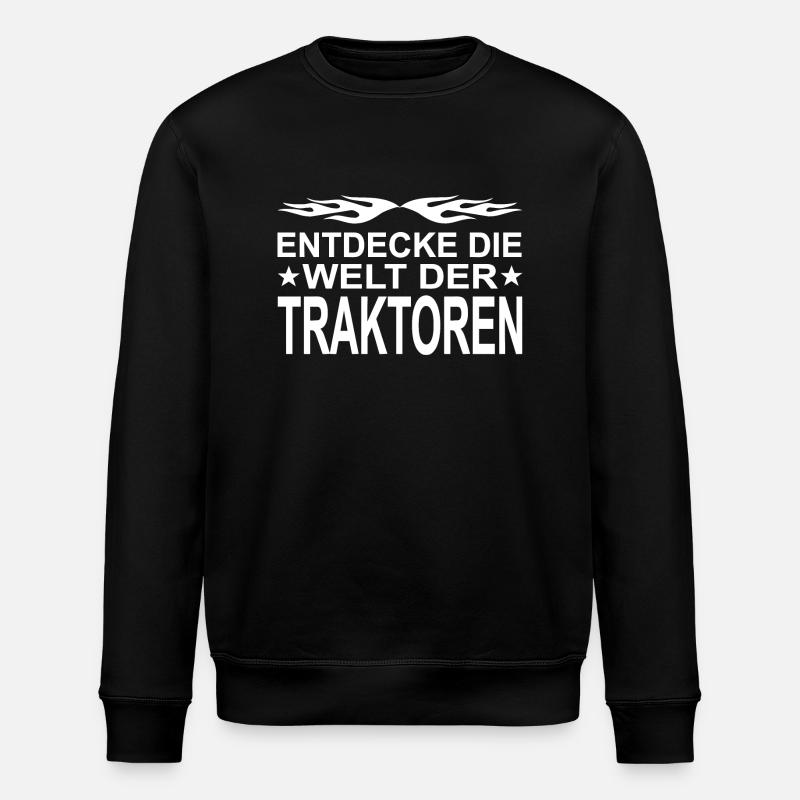 Traktor - Stanley/Stella Unisex Bio-Sweatshirt ROLLER - Schwarz