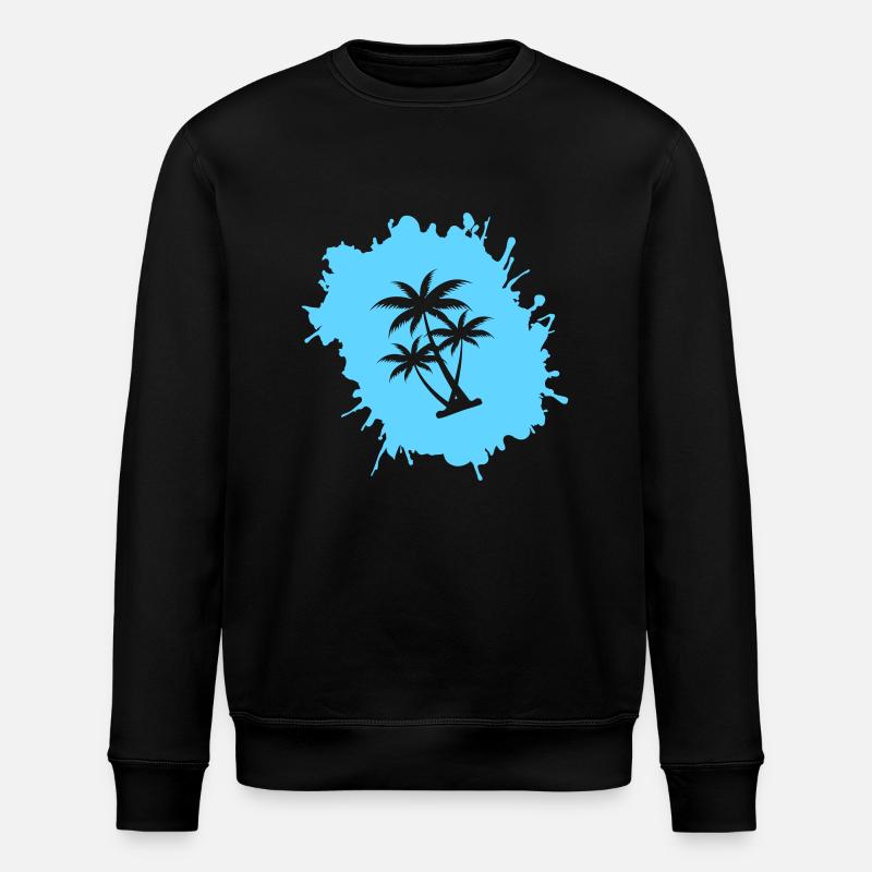 Palm Tree Blobs 2 - Sweat bio ROLLER Stanley/Stella Unisexe - noir