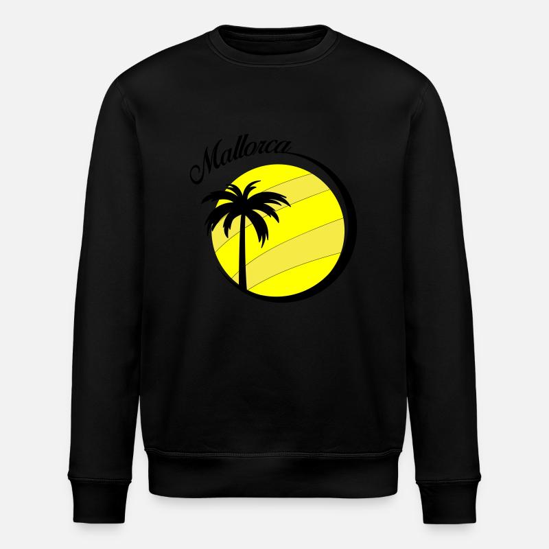 mallorca - Stanley/Stella Unisex Bio-Sweatshirt ROLLER - Schwarz