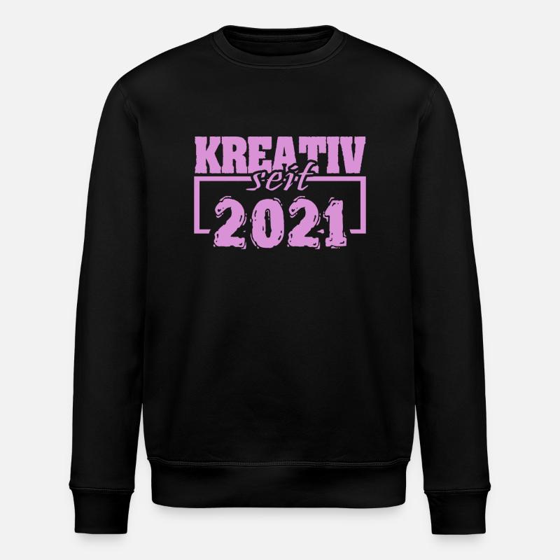 2021 - Stanley/Stella Unisex Bio-Sweatshirt ROLLER - Schwarz