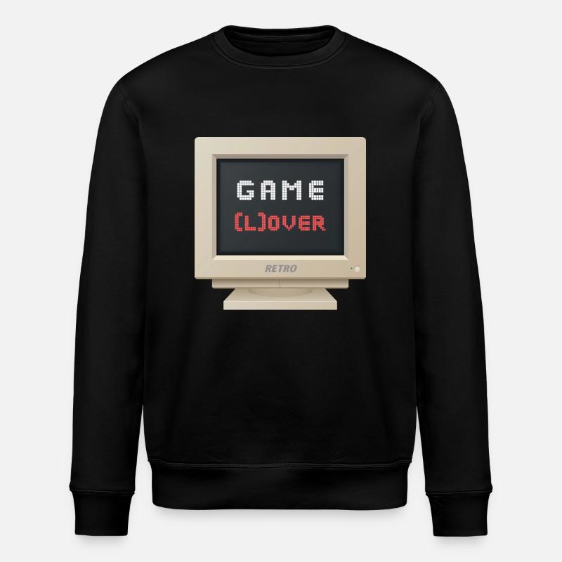 CRT Design - Game Lover - Sweat bio ROLLER Stanley/Stella Unisexe - noir