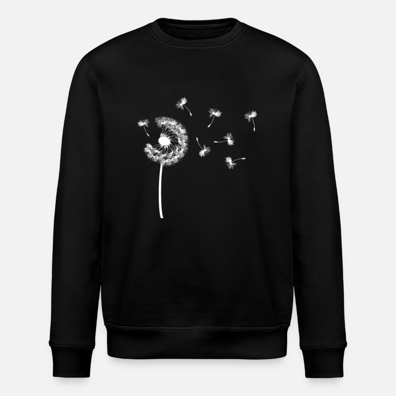 Pusteblume - Stanley/Stella Unisex Bio-Sweatshirt ROLLER - Schwarz