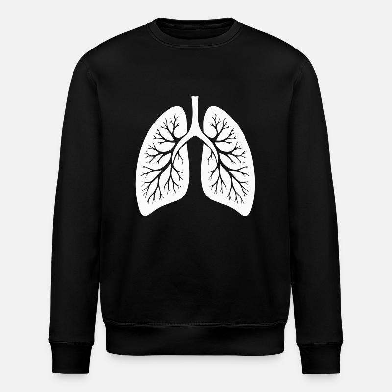 poumon - Sweat bio ROLLER Stanley/Stella Unisexe - noir