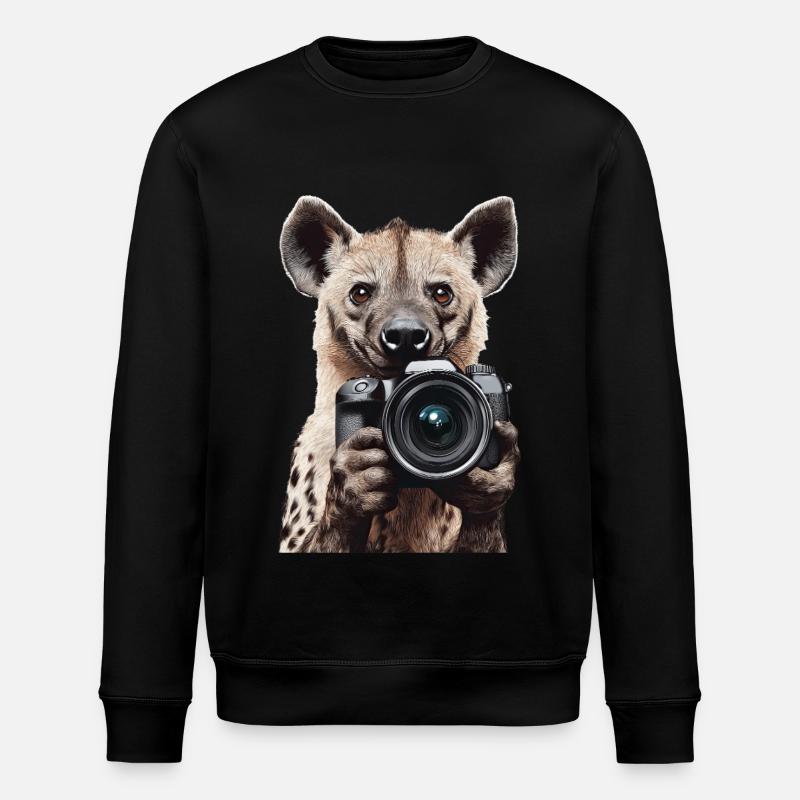 Hyäne - Stanley/Stella Unisex Bio-Sweatshirt ROLLER - Schwarz