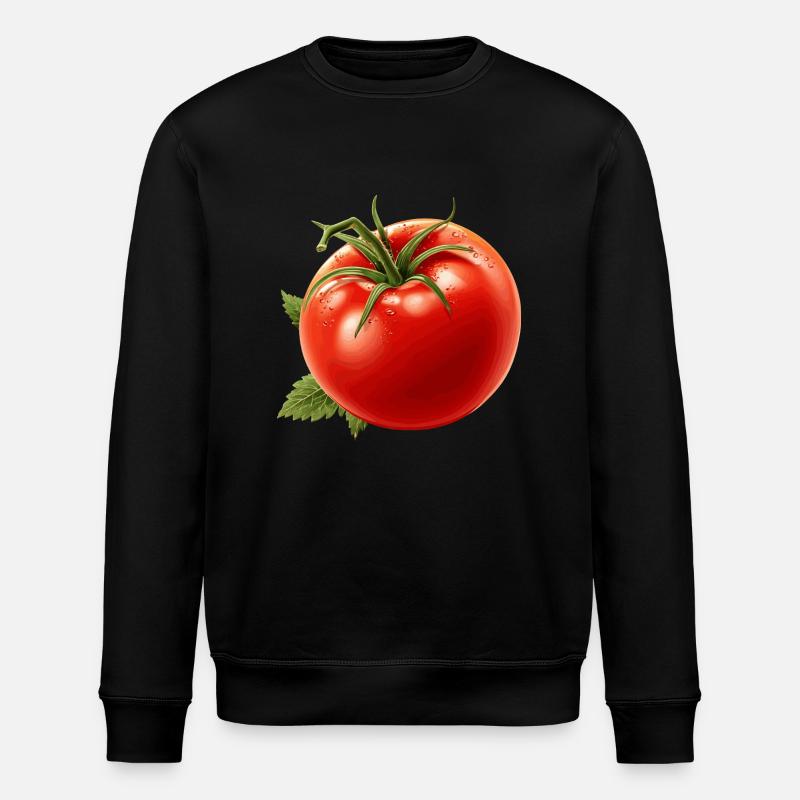 Tomate - Sweat bio ROLLER Stanley/Stella Unisexe - noir