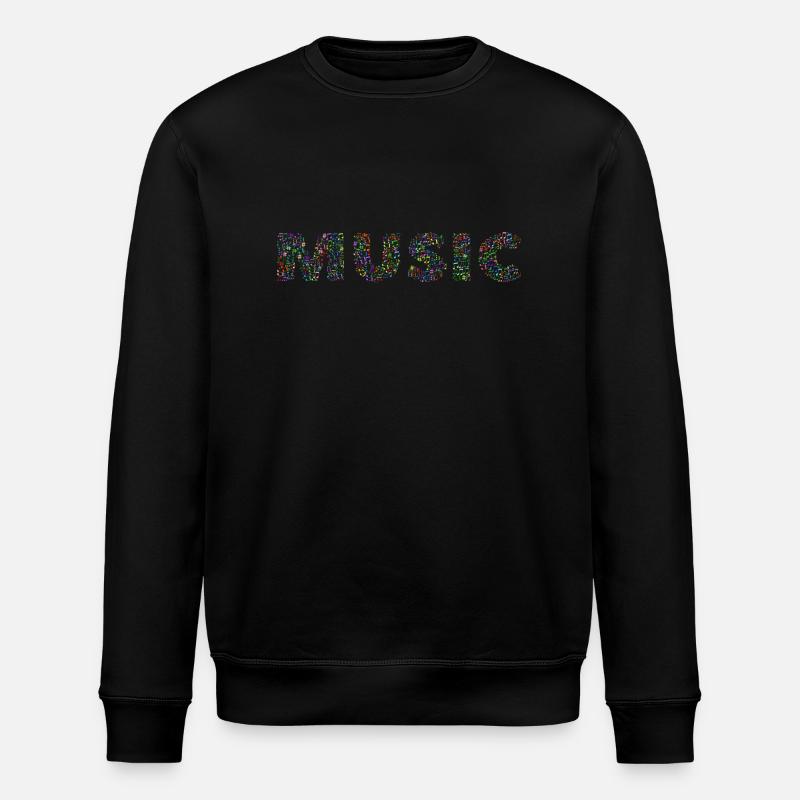 Music - Stanley/Stella Unisex Bio-Sweatshirt ROLLER - Schwarz