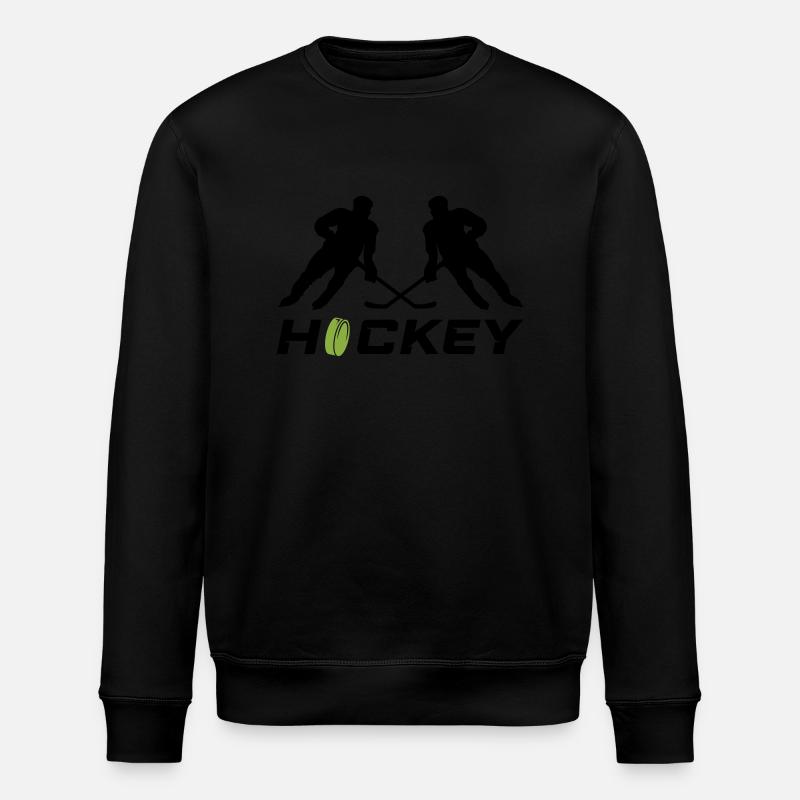 hockey - Stanley/Stella Unisex Bio-Sweatshirt ROLLER - Schwarz