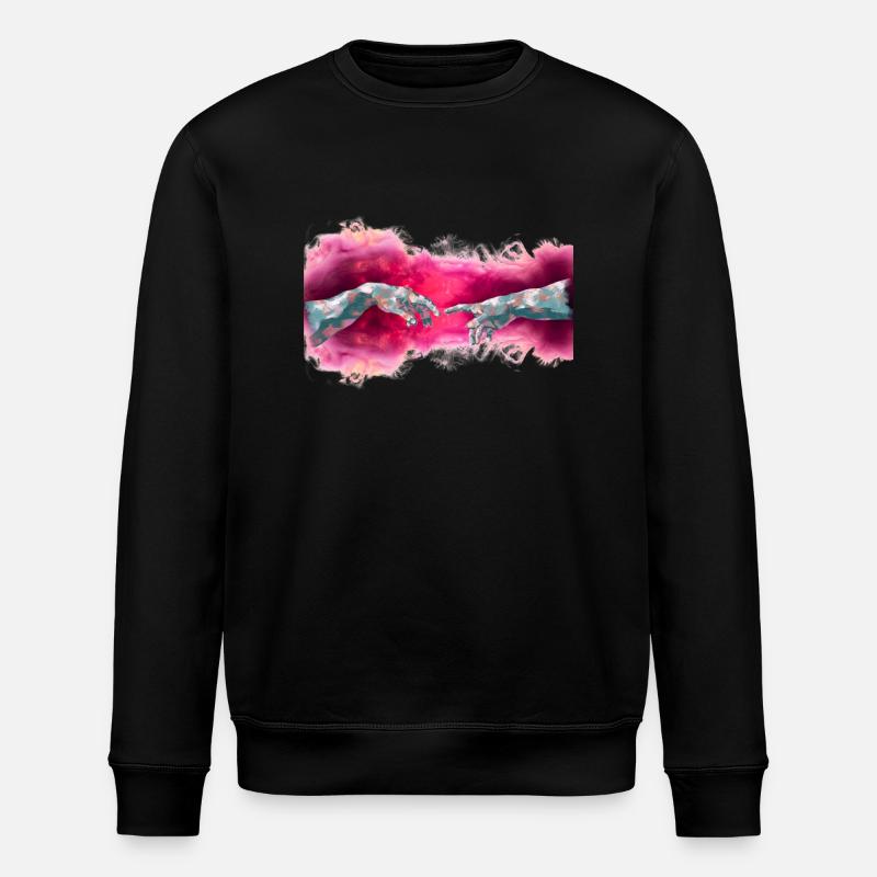 Moderne Kunst Michelangelo - Stanley/Stella Unisex Bio-Sweatshirt ROLLER - Schwarz
