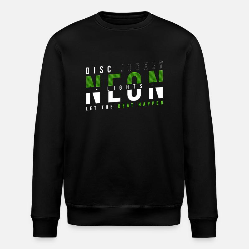 DJ Techno Sound - Stanley/Stella ROLLER Unisex Organic Sweatshirt - black