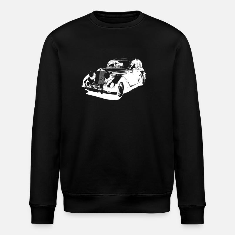 Oldtimer - Stanley/Stella Unisex Bio-Sweatshirt ROLLER - Schwarz