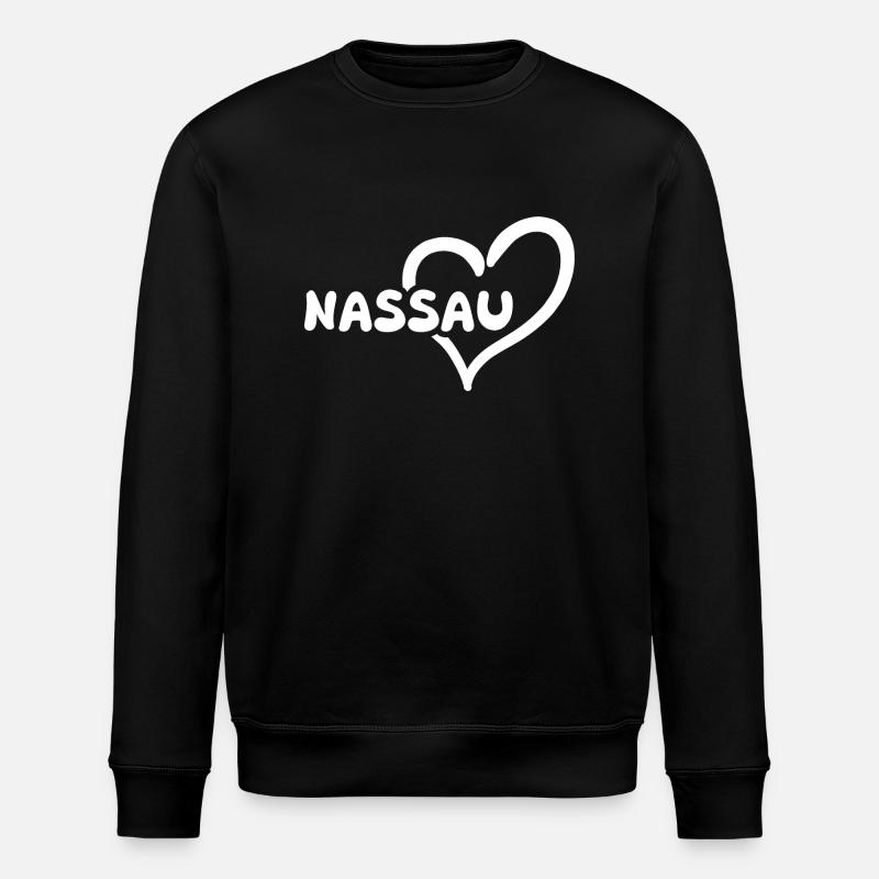 Nassau - Stanley/Stella ROLLER Unisex Organic Sweatshirt - black