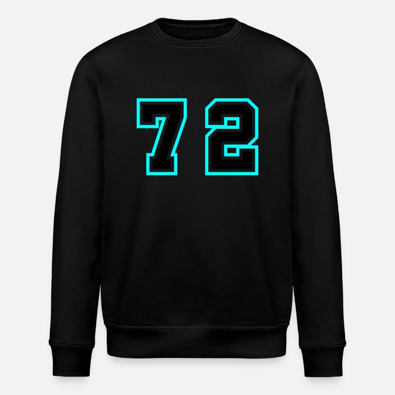 72 Symbole numérique - Sweat bio ROLLER Stanley/Stella Unisexe - noir