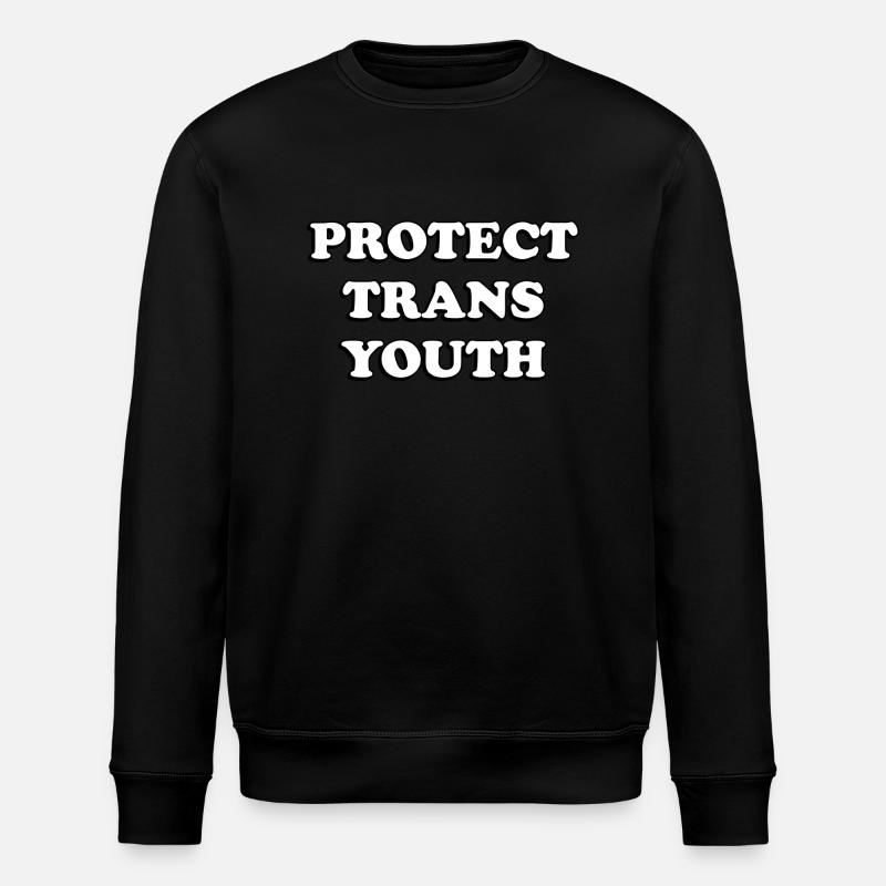 Protégez les jeunes trans - Sweat bio ROLLER Stanley/Stella Unisexe - noir