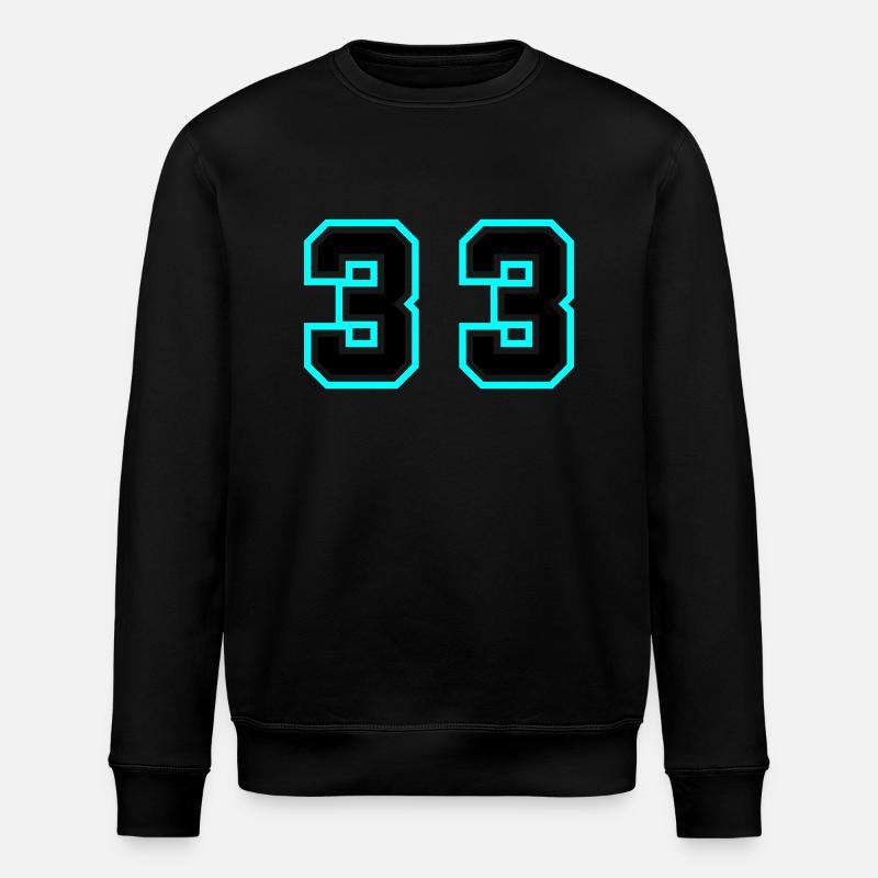 33 Symbole numérique - Sweat bio ROLLER Stanley/Stella Unisexe - noir