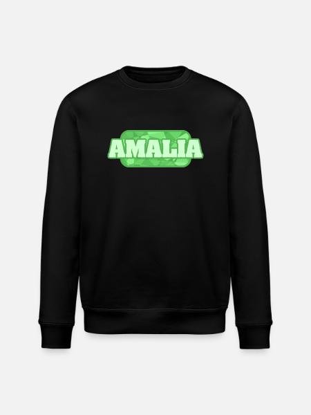 Gesundheit Amalia - Stanley/Stella Unisex Bio-Sweatshirt ROLLER - Schwarz