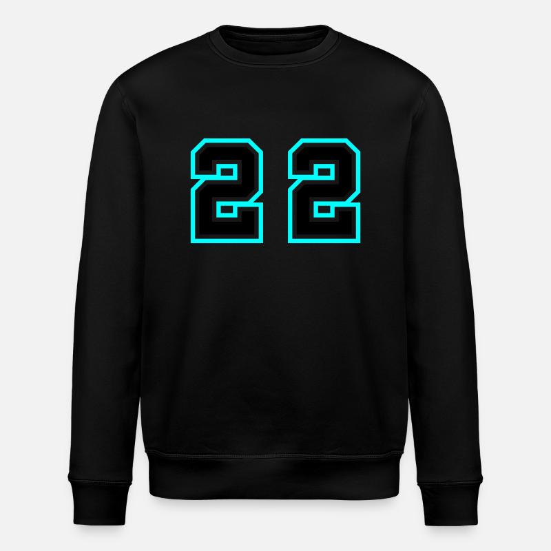22 Symbole numérique - Sweat bio ROLLER Stanley/Stella Unisexe - noir