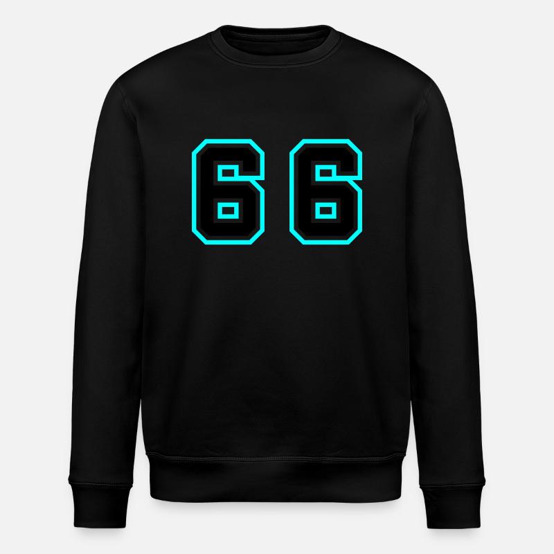66 Symbole numérique - Sweat bio ROLLER Stanley/Stella Unisexe - noir