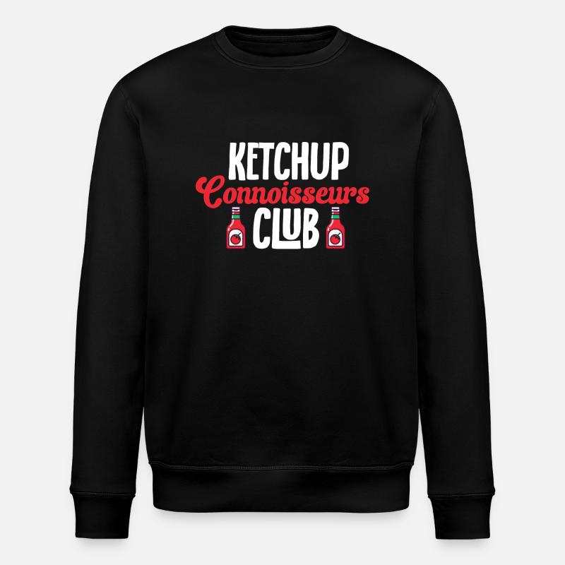 Ketchup Ketchup à la tomate - Sweat bio ROLLER Stanley/Stella Unisexe - noir