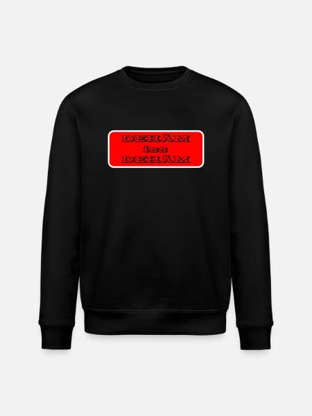 dehäm iss dehäm - Stanley/Stella Unisex Bio-Sweatshirt ROLLER - Schwarz