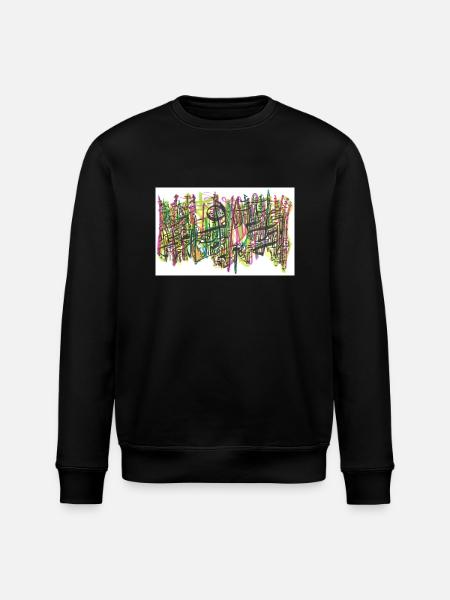 240725 05 - Stanley/Stella Unisex Bio-Sweatshirt ROLLER - Schwarz