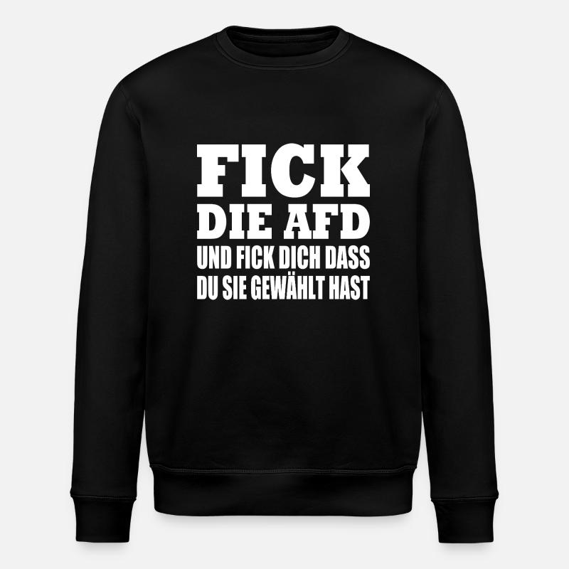 Afd - Stanley/Stella Unisex Bio-Sweatshirt ROLLER - Schwarz