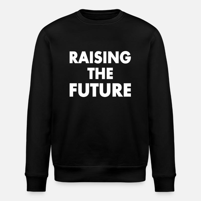 Raising the future - Stanley/Stella Unisex Bio-Sweatshirt ROLLER - Schwarz
