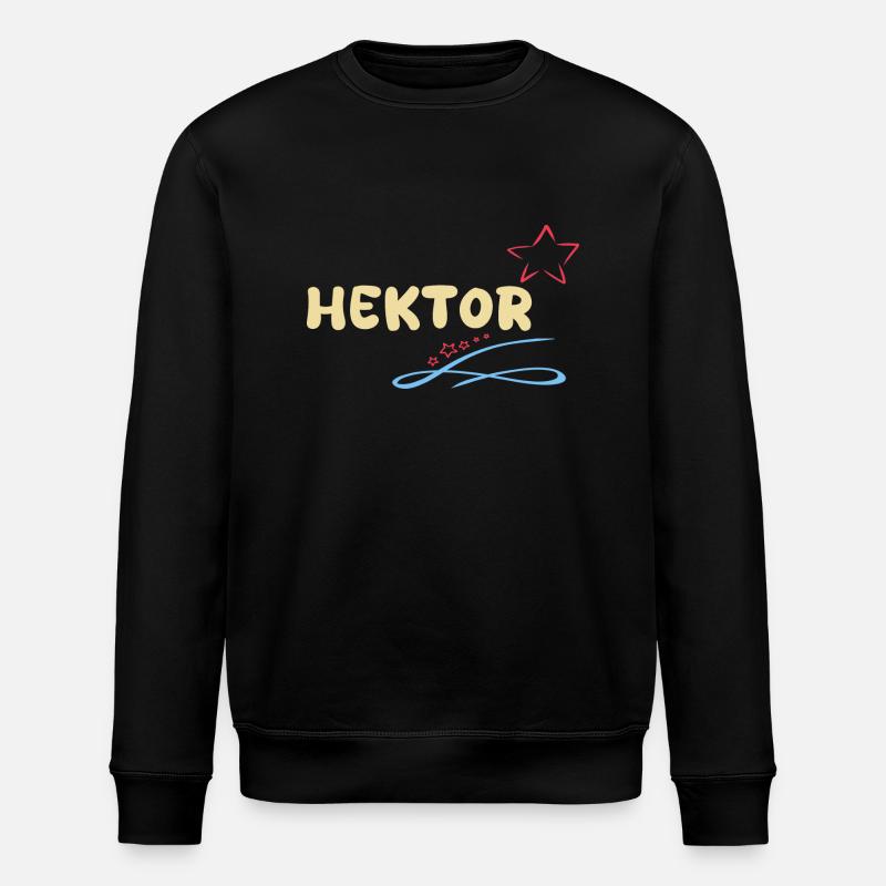 Geschenk Hektor - Stanley/Stella Unisex Bio-Sweatshirt ROLLER - Schwarz