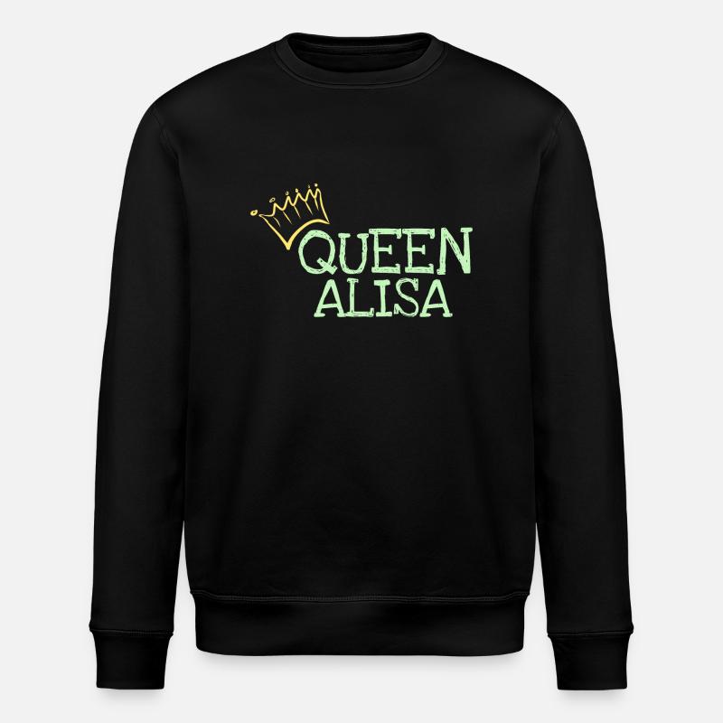 Alisa comme prénom - Sweat bio ROLLER Stanley/Stella Unisexe - noir