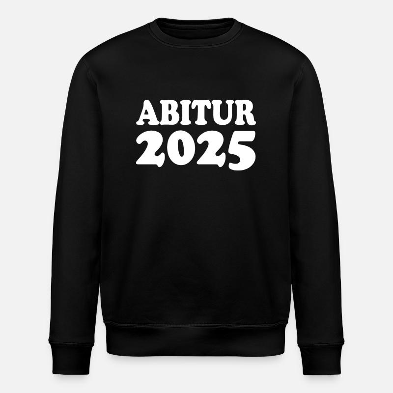 Abitur 2025 - Stanley/Stella Unisex Bio-Sweatshirt ROLLER - Schwarz