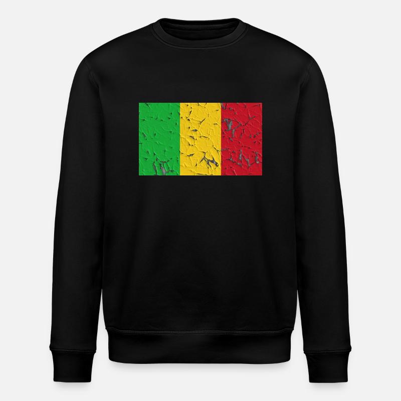 Mali - Stanley/Stella Unisex Bio-Sweatshirt ROLLER - Schwarz