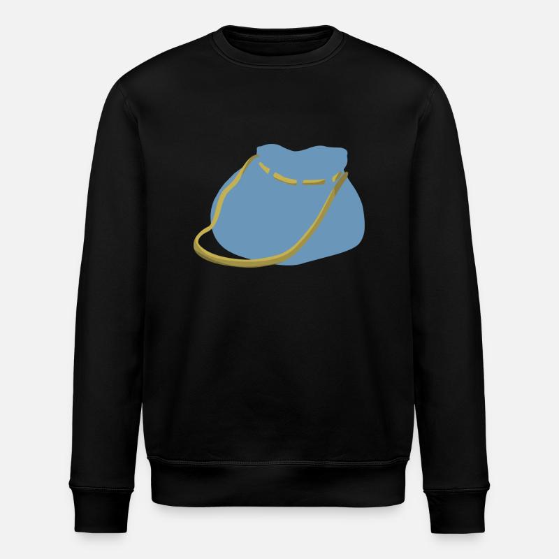 backpack suitcase backpack bag briefcase131 - Stanley/Stella ROLLER Unisex Organic Sweatshirt - black