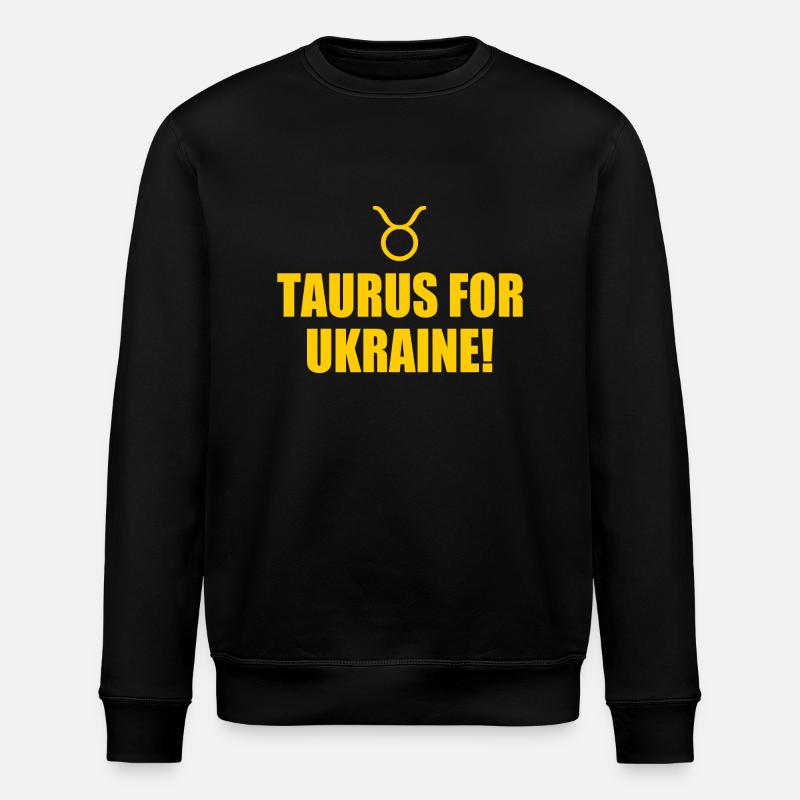 taurus for ukraine - Sweat bio ROLLER Stanley/Stella Unisexe - noir