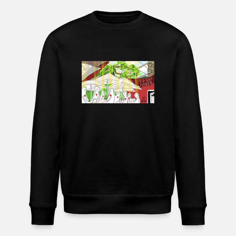 Es gut haben. - Stanley/Stella Unisex Bio-Sweatshirt ROLLER - Schwarz