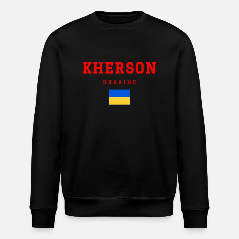 Kherson Ukraine - Stanley/Stella Unisex Bio-Sweatshirt ROLLER - Schwarz
