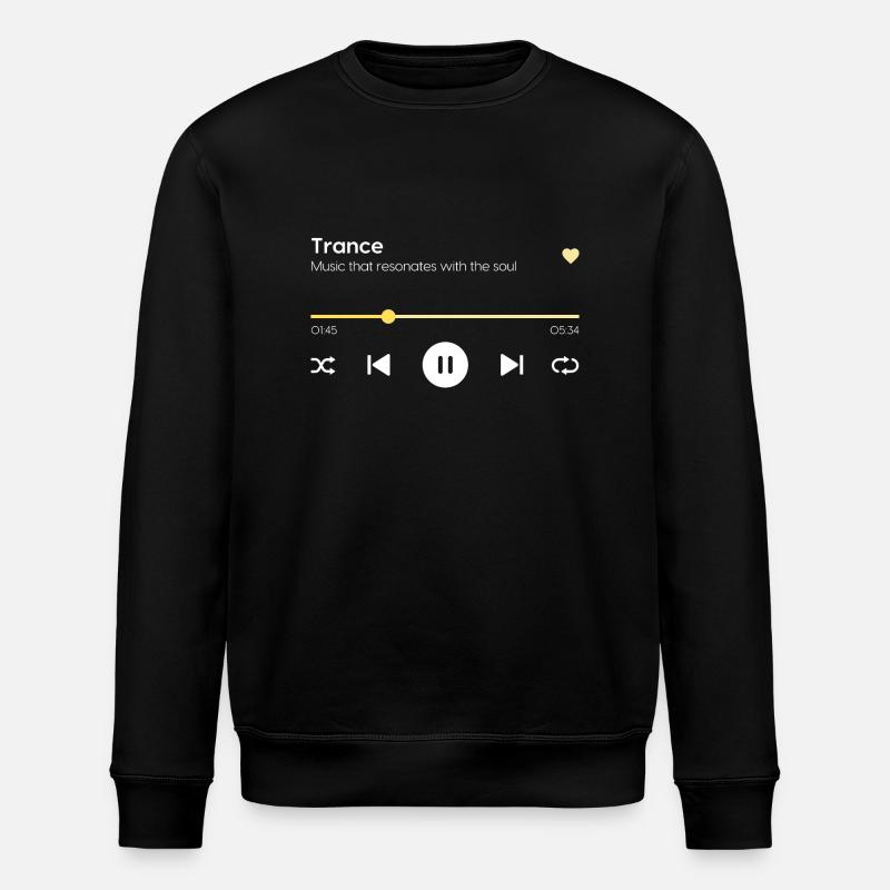 Trance - Stanley/Stella Unisex Bio-Sweatshirt ROLLER - Schwarz