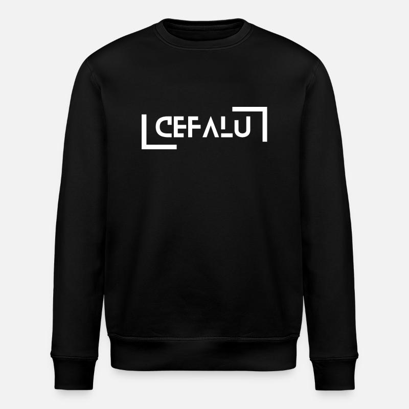 Cefalu - Stanley/Stella ROLLER Unisex Organic Sweatshirt - black