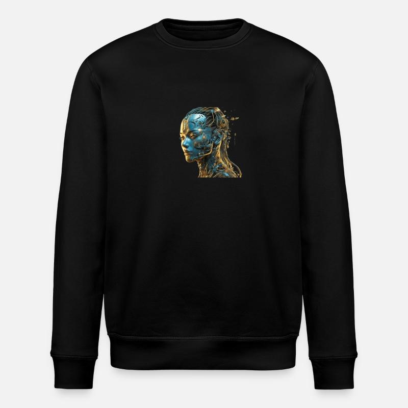 Cyborg - Stanley/Stella Unisex Bio-Sweatshirt ROLLER - Schwarz