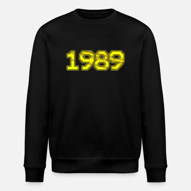 1989 - Stanley/Stella Unisex Bio-Sweatshirt ROLLER - Schwarz