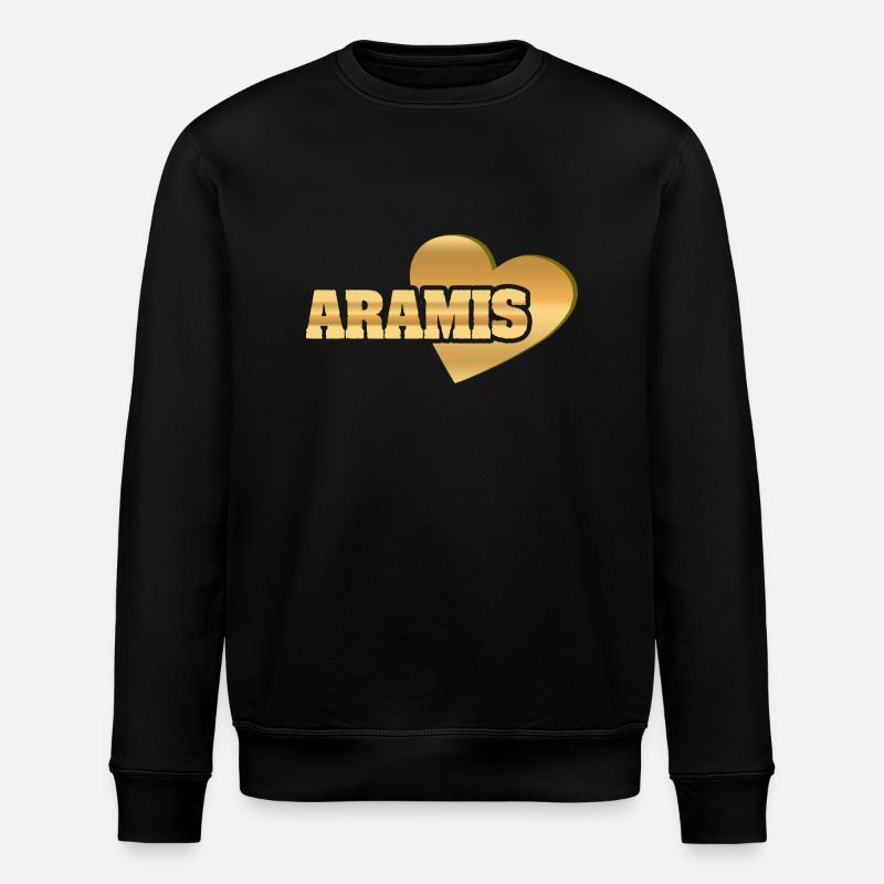 Aramis comme or - Sweat bio ROLLER Stanley/Stella Unisexe - noir