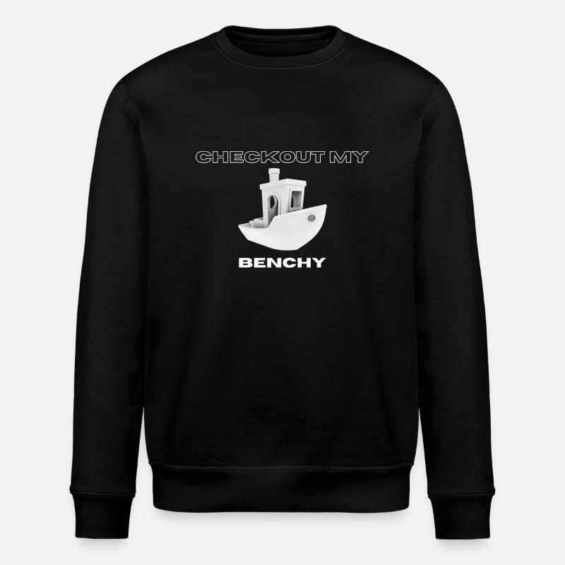 Checkout my Benchy - Stanley/Stella Unisex Bio-Sweatshirt ROLLER - Schwarz