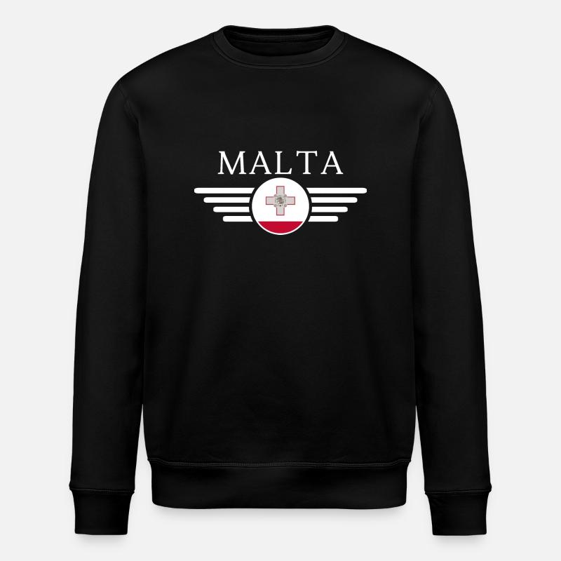 T-shirt de style maltais - Sweat bio ROLLER Stanley/Stella Unisexe - noir