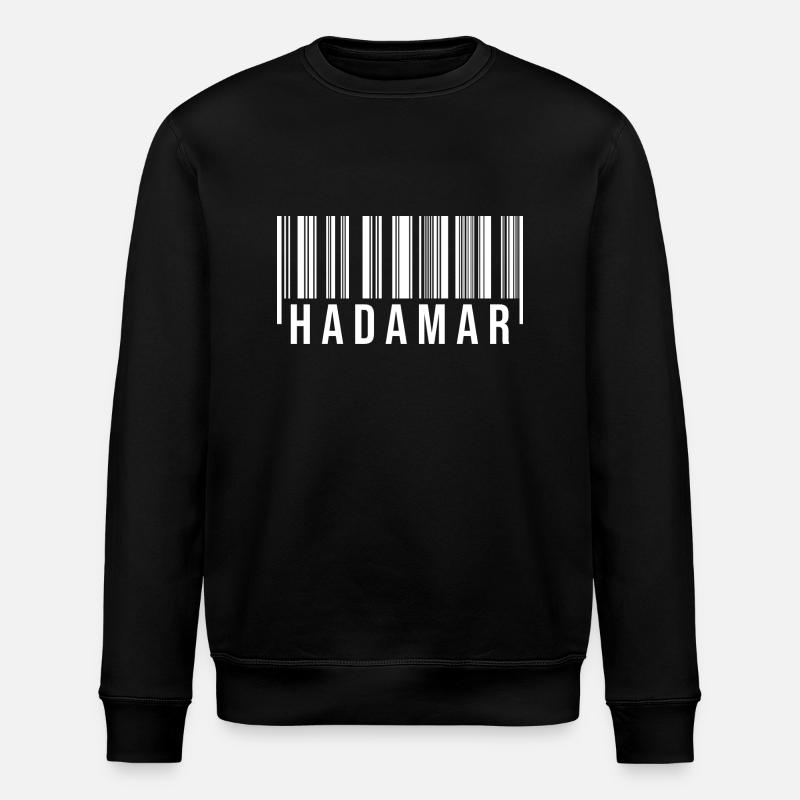 Hadamar Westerwald - Stanley/Stella Unisex Bio-Sweatshirt ROLLER - Schwarz
