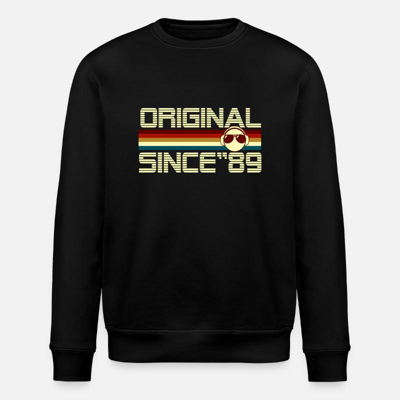 Since 89 - Stanley/Stella ROLLER Unisex Organic Sweatshirt - black