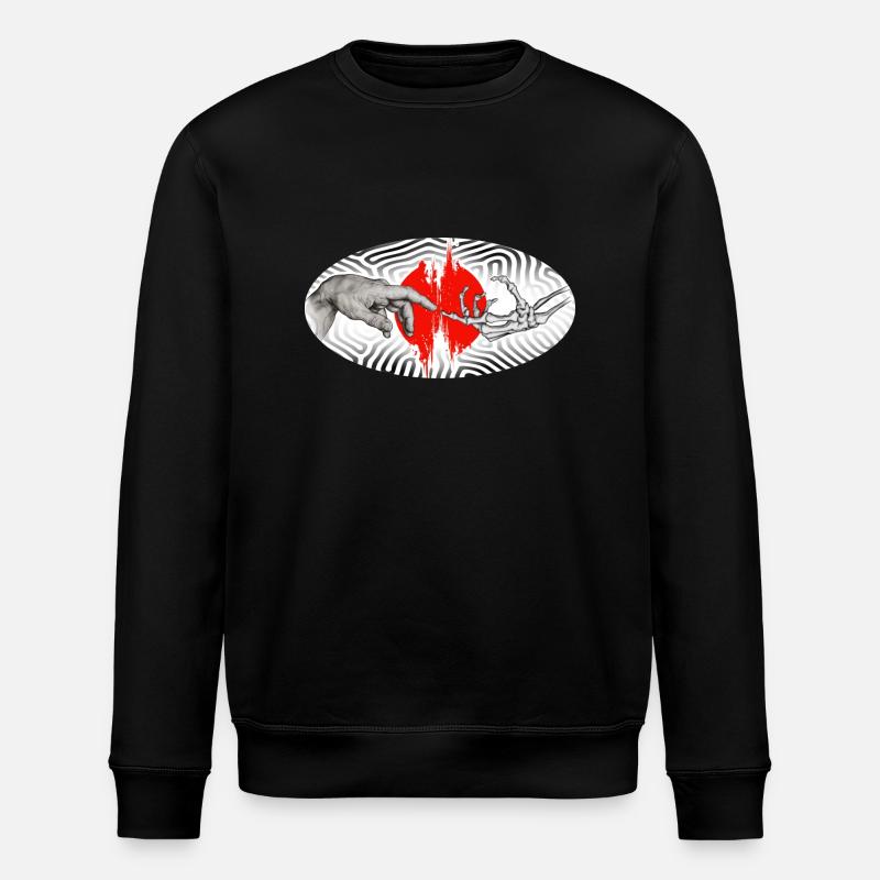 Life and death - Stanley/Stella Unisex Bio-Sweatshirt ROLLER - Schwarz
