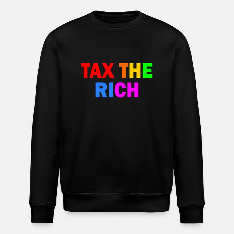 Tax the rich - Sweat bio ROLLER Stanley/Stella Unisexe - noir