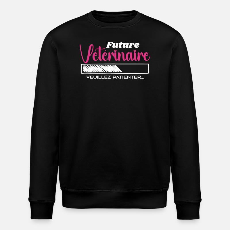 Future Veterinarian - Stanley/Stella ROLLER Unisex Organic Sweatshirt - black