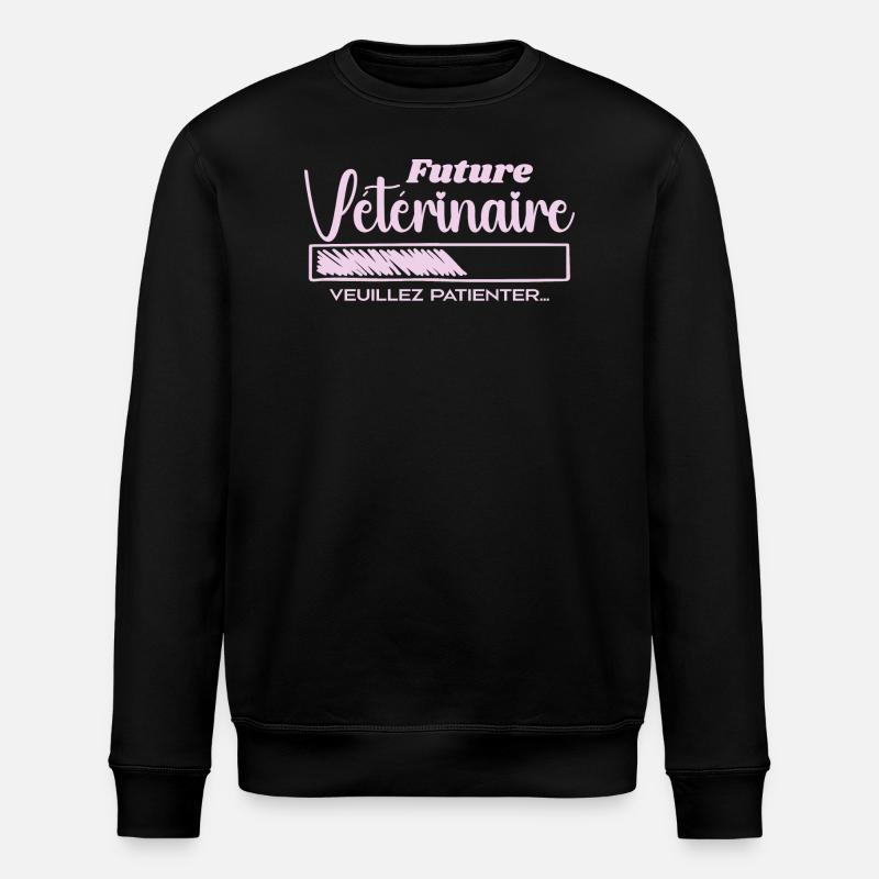 Future Veterinarian - Stanley/Stella ROLLER Unisex Organic Sweatshirt - black