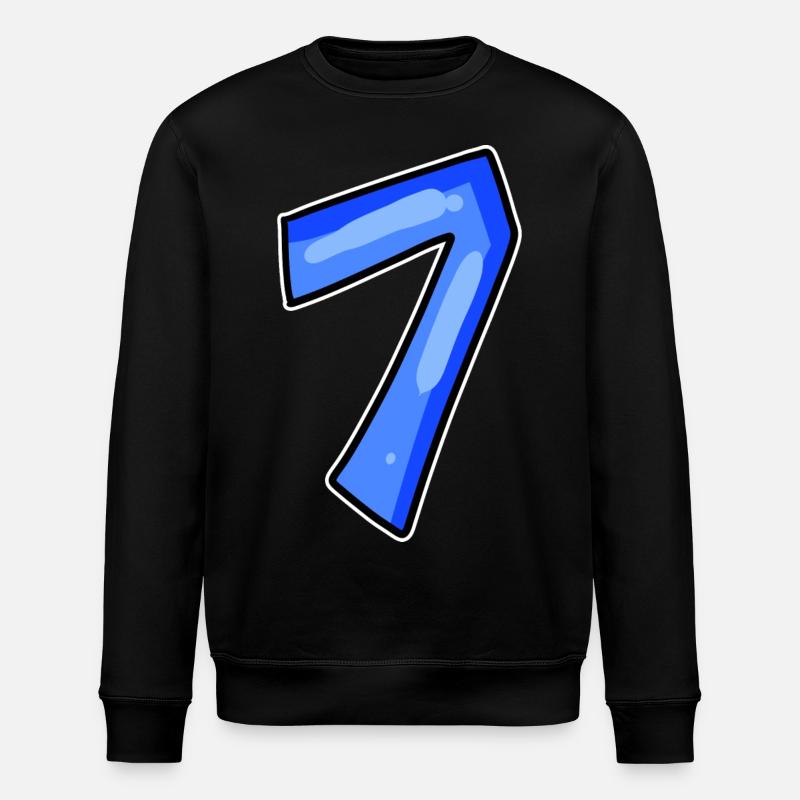 Numéro 7 Numéro - Sweat bio ROLLER Stanley/Stella Unisexe - noir